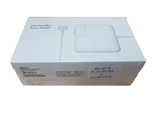    Apple MagSafe 2, 60W  A1425, A1435, A1502 (16.5V, 3.65A) ORG