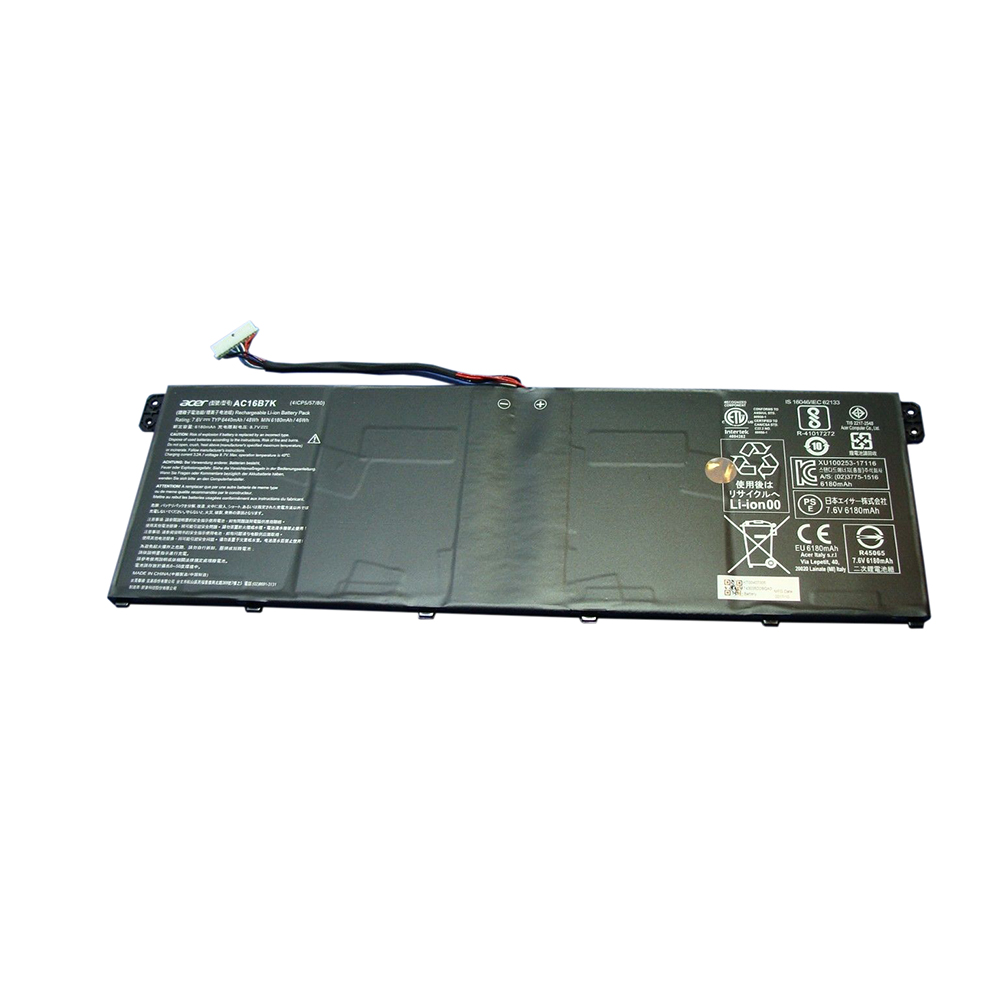   Acer Chromebook 15 cb515, (AC16B7K, AC16B8K), 6440mAh 48Wh, 7.6V