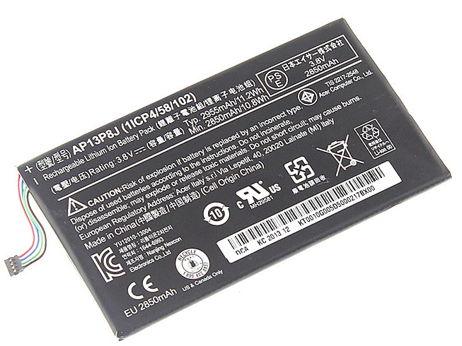   Acer Iconia Tab B1-720 (ap13p8j), 2955mAh, 3.8V