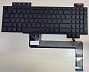 Клавиатура для ноутбука Asus FX63VM, FX63VD, FZ63VM, FZ63VD, ZX63VD, FX503 черная, кнопки красные, с подсветкой
