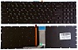 Клавиатура для ноутбука MSI GS60, GS70, GP62, GL72, GE72, GT72 черная, без рамки, подсветка белая