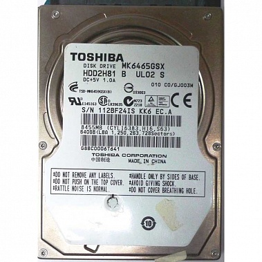   HDD, 2.5", 640 , SATA III, Toshiba, 8 , 5400 rpm